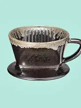 波佐見焼き扇形陶器ドリップコーヒーフィルター