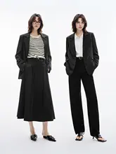 Ivy 取り外し可能な洗えるメリノウールビジネスジャケット【秋用・上品デザイン・女性用】