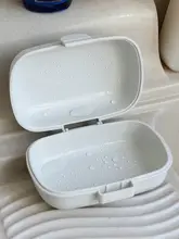 かわいい防水ソープボックス【持ち運びに便利・蓋付き・大サイズ】