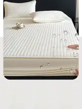 抗菌加工の防水マットレスカバー【床用・埃よけ・極上の柔らかさ】