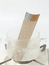 高級感あふれる合金製家庭用箸【防カビ・滑り止め・耐熱】