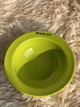 Bridge.cat ペット用ディスク型フードボウル【防黒下顎・首保護・猫・犬用・スタンド対応】