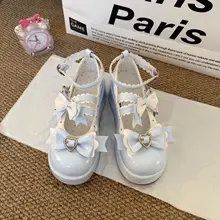 メアリージェーンシューズ レディース 厚底 蝶結び ヴィンテージ ロリータ スウィート キュート 通学 制服