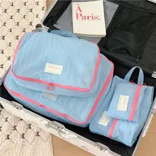 旅行用収納ポーチ【防水・下着や化粧品整理用】