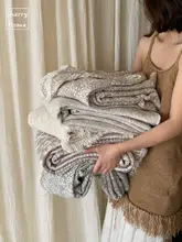 ソファブランケット コットンリネン ジャカード織り フリンジ 薄手 冷房対策 リネンカラー ナチュラル 寝室 インテリア