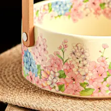 バスケット 手提げかご フルーツプレート お菓子トレイ リビングテーブル キャンプ アフタヌーンティー おしゃれ インスタ映え 家庭用