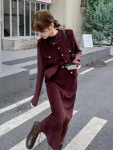 高級感漂う小香風ベスト付きスカート【春秋用・独特で美しいデザイン】（セットアップ対応）