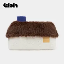 TBH ぬいぐるみ クッション 家型 煙突付き もこもこ ギフト プレゼント インテリア 「tbh」