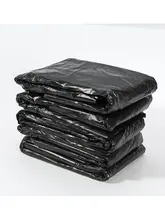 大容量 厚手黒色ゴミ袋【キッチン用・多用途・収納に便利】