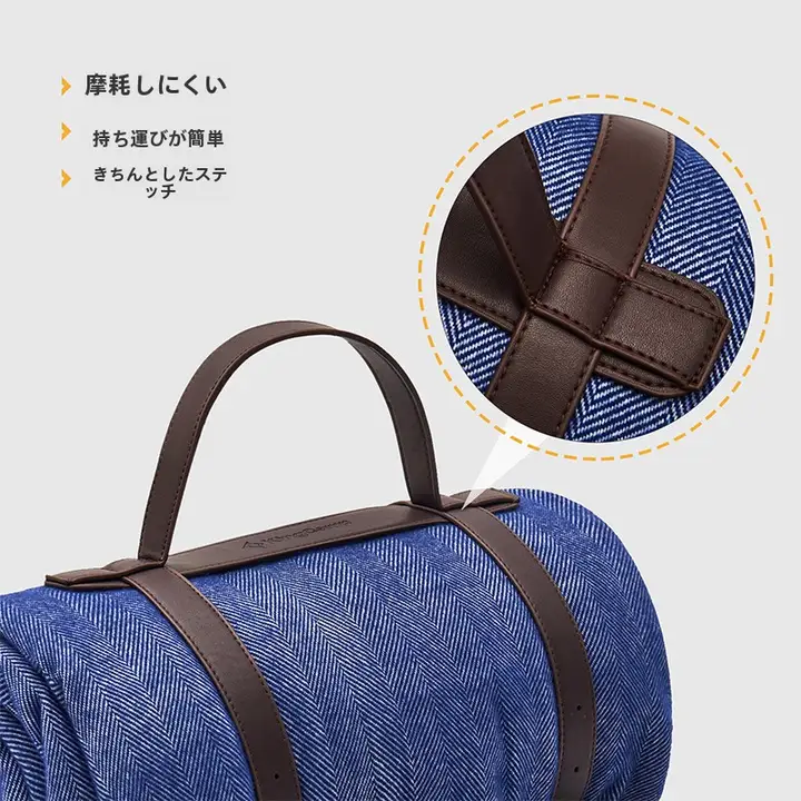 KingCamp アウトドア用ピクニックマット【厚手・携帯便利・防水・防湿】