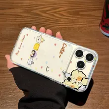 かわいい動物デザインのiPhoneケース【iPhone対応・透明・シリコン製】