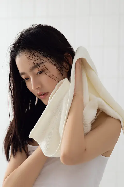 grace 極上の柔らかさ！全棉吸水抗菌フェイスタオル【女性用・肌触りが良い・家用】（セットアップ対応）
