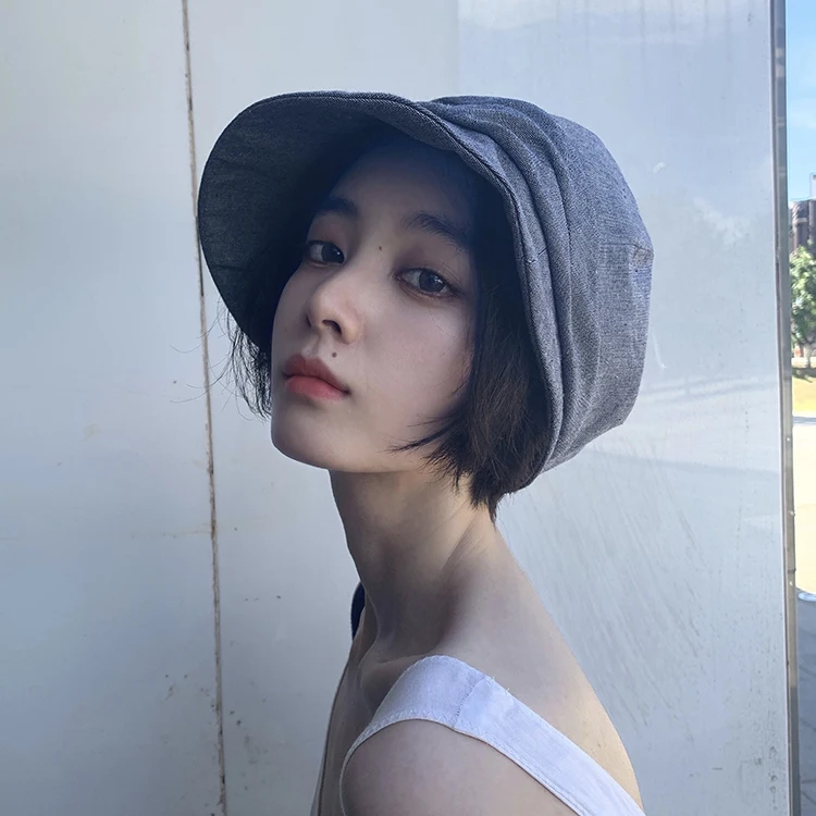 8角帽：レトロデザインで小顔効果を  実現する春夏向けユニセックスキャップ