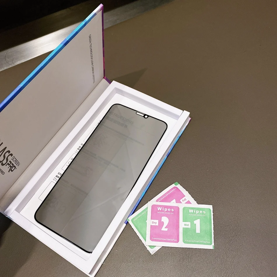 iPhone背景透過とブルーライトオフ機能を実現するプライバシー保護フィルムの使い方