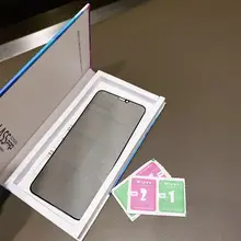 全画面フルブラックエッジ強化ガラスフィルム【iPhone用・プライバシー保護・抗指紋】