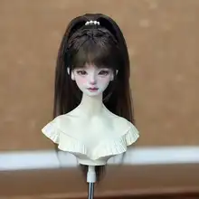 BJD用ウィッグ【高いポニーテール・ミックスファイバー・スタイリング用】