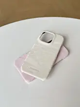 secondstudio 高級感のあるiPhone用ケース【国風サテン風デザイン・手作り本革・シンプルハードケース】