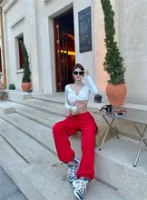 クロップトップ レディース ショート セクシー Vネック ツイスト Tシャツ 長袖 インナー デザイン感