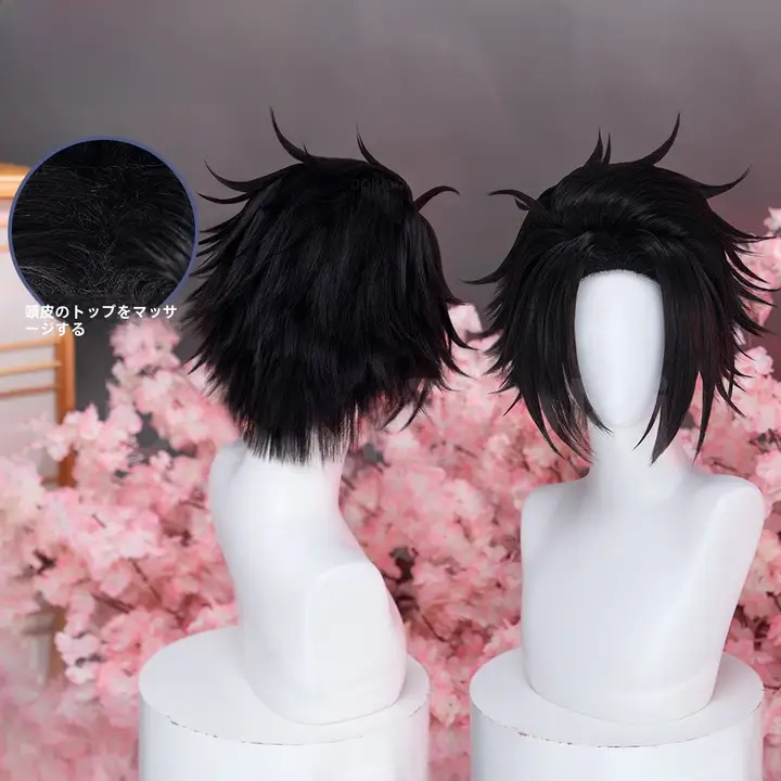 コスプレ用ショートウィッグ【サイド部分加工・極上の柔らかさ・約30cm】