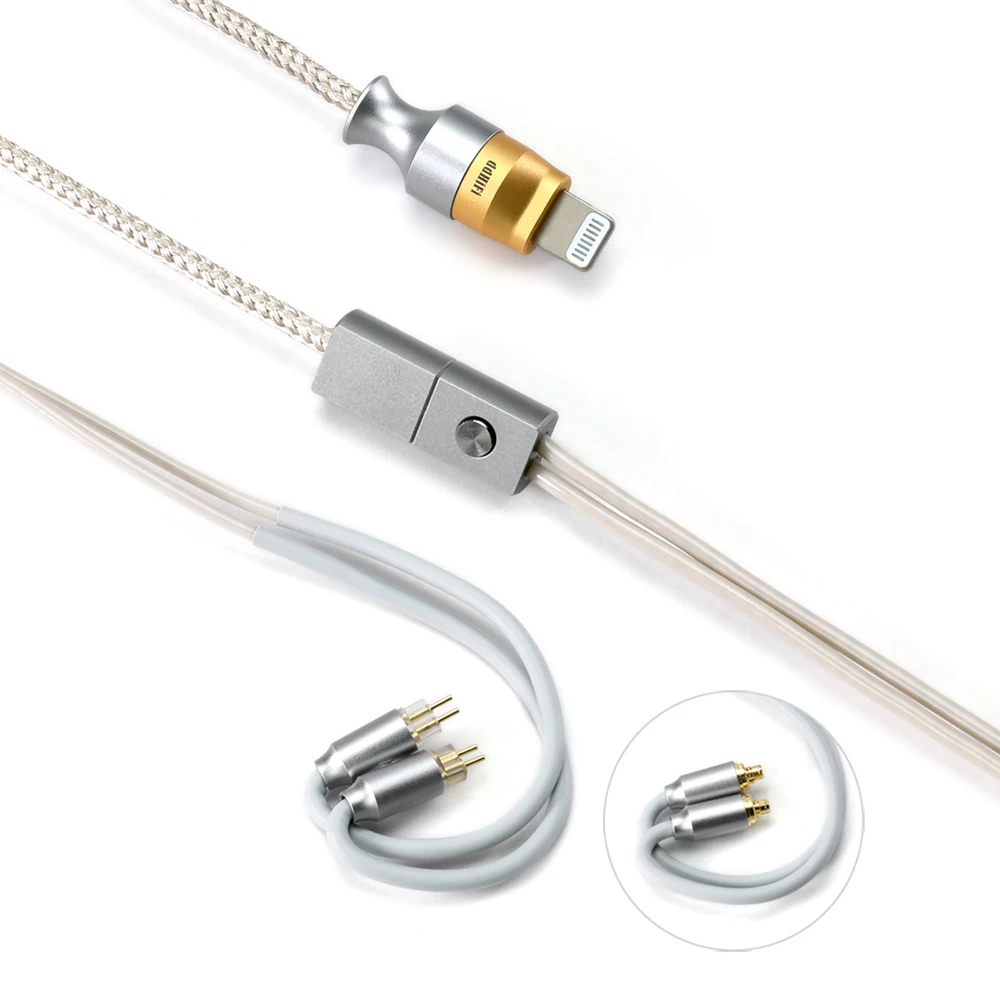 Apple Lightning対応ヘッドフォンケーブルM110A：線控マイク付きの極上の 柔らかさと実用性