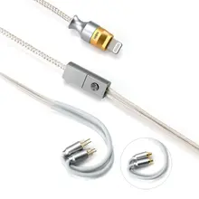 Apple Lightning対応ヘッドフォンケーブル【線控マイク付き・極上の柔らかさ】