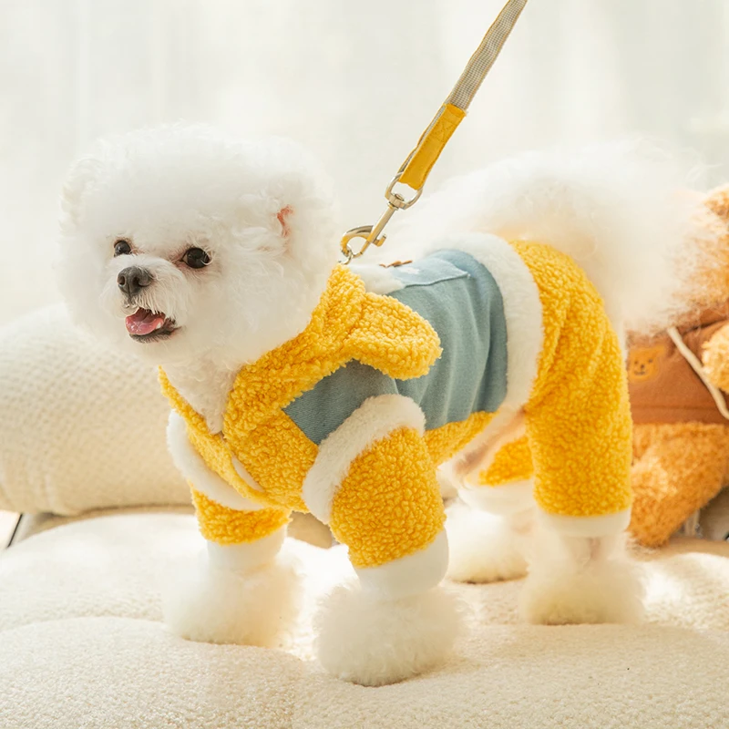 豆柴室内飼いやすいための秋冬用犬服：hipidog四脚フード付きの実用性解析