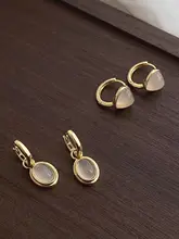 高級感漂うマーブルデザインのイヤリング【シルバーピアス・シンプル＆スタイリッシュ】