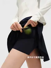 yottoy 夏用薄手速乾タイプの女性用テニススカート【防透け・スポーツ・フィットネス向け】