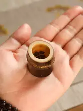 蓋置 紫竹 手磨き 茶道具 茶道 鉄瓶 急須