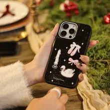 スマホケース レディース バレエシューズデザイン マグネット式 耐衝撃 おしゃれ 個性的 iPhone 18 17 16 Pro Max 対応「FUNNYRICH」