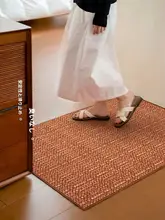 モダンシンプル防滑玄関マット【高級デザイン・日焼け跡付き・家用】
