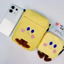 ミニ トースト型スマホポシェット【カジュアル・キャンバス・ショルダータイプ】