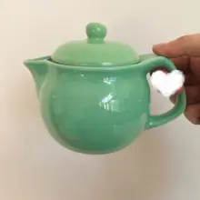 ティーポット セラミック 蓋付き 丸型 マカロンカラー 無地 シンプル インスタ映え 家庭用 おしゃれ 上品