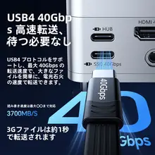 USB4対応ポータブルSSD用ハード  ディスクケース【M2・Mac mini対応・拡張ドック】