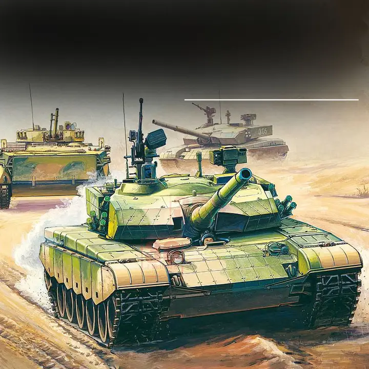 3Gモデル 小型組立戦車【中国製ZTZ99A主戦車・スケールモデル】