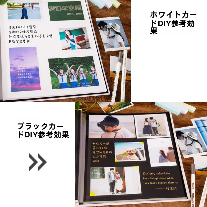 見つけたデイリー雑貨まとめ アルバム カップル DIY 手作り クラフト紙 レトロ スティッキー 物語