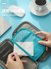 RFID防盗設計のパスポートケース【斜め掛け・旅行用・収納力抜群】