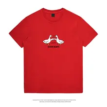 夏用デザインＴシャツ【カジュアル・コットン・ラウンドネック・半袖】（セットアップ対応）