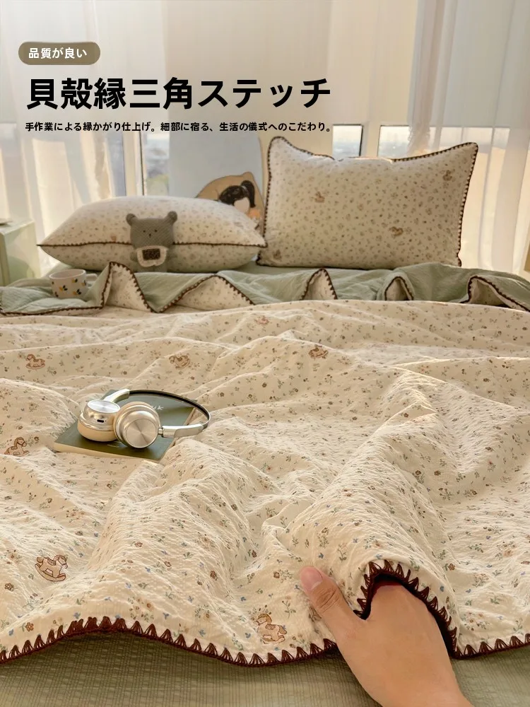 冷却布団の効果は？伊心愛の二重ガーゼエアコン用ケットが実際の暑さ対策に与える影響