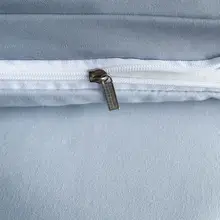 シンプルな2色使いのウォッシャブルコットン4点セット【ベッドシーツ・カバー付き・学生寮用】