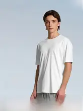 極上の柔らかさの白色Tシャツ【メンズ・フィット・夏用・抗菌】