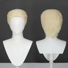 コスプレ用ウィッグ【ハイトーン・アッシュゴールド・ショートヘア】