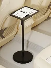 車載ミニデスク【後部座席用・折りたたみ・書き物や食事・昇降機能付き】
