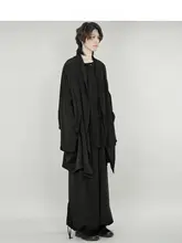 オリジナルデザインの中長丈コート【ダークスタイル・山本風】