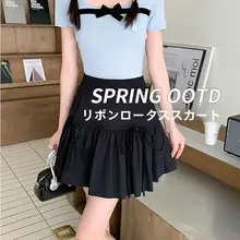 女性用スカート 2025年夏新作 Aラインショートスカート