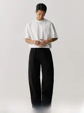 クラシックなデザインの弯刀パンツ【立体裁断・高密度・ワイドフィット・カジュアル】