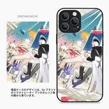 イラストレーターとのコラボ オレンジ猫デザインのスマホケース【iPhone、Huawei、小米、Vivo、OPPO対応】