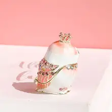 ミニクラウンフクロウのジュエリーボックス【おしゃれなインテリア・化粧台用】