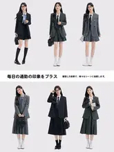 高級グレーのシンプルな女性用ジャケット【春秋用・フィット・洗練されたデザイン】