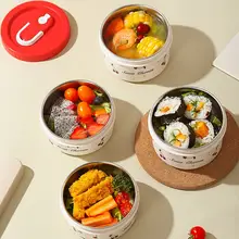 蓋付きミニステンレスボウル【個人用・電子レンジ対応・おしゃれデザイン】